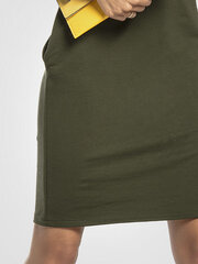 Хлопковое платье с высоким воротником Tessita T296, зеленое цена и информация | Платья | kaup24.ee