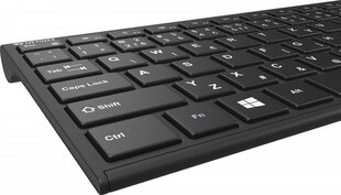Yenkee YKB 2000 CSBK цена и информация | Клавиатура с игровой мышью 3GO COMBODRILEW2 USB ES | kaup24.ee