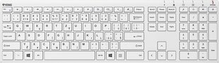 Yenkee 45013892 цена и информация | Клавиатура с игровой мышью 3GO COMBODRILEW2 USB ES | kaup24.ee