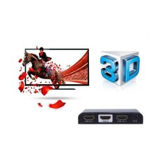 Techly Splitter AV-разветвитель HDMI 2.0 1x2 UHD 4Kx2K 3D питание переменного тока цена и информация | Адаптеры и USB-hub | kaup24.ee