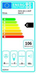 Вытяжка Teka DOS 60 цена и информация | Teka Бытовая техника и электроника | kaup24.ee