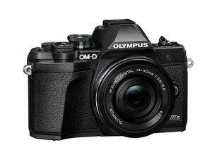 Olympus OM-D E-M10 Mark III S + ED 14-42mm EZ PANCAKE (Black) цена и информация | Цифровые фотоаппараты | kaup24.ee