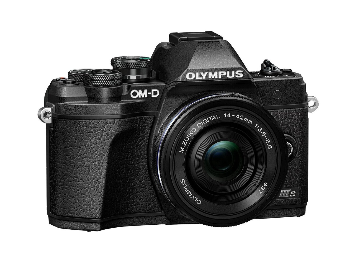 Olympus OM-D E-M10 Mark III S + ED 14-42mm EZ PANCAKE (Black) цена и информация | Fotoaparaadid | kaup24.ee