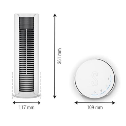 Torni tüüpi pöörlev ventilaator Stadler Form Peter little P-015 hind ja info | Ventilaatorid | kaup24.ee