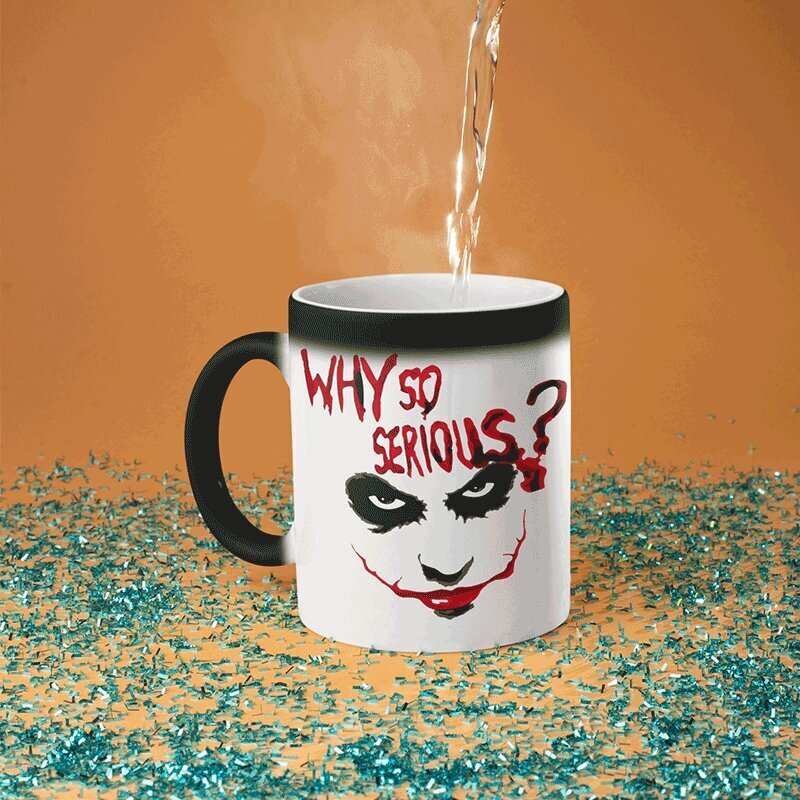 Tass "Why so serious?" hind ja info | Originaalsed tassid | kaup24.ee