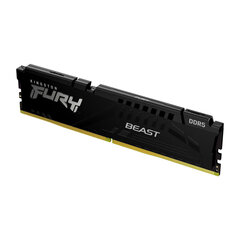 DDR5 Fury Beast Black 32GB(132GB)/4800 CL38 цена и информация | Оперативная память (RAM) | kaup24.ee