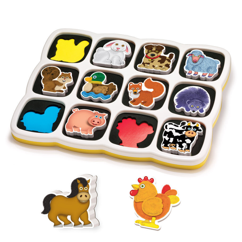 Magnetpusle “Lemmikloomad” Quercetti, 0230 Li hind ja info | Imikute mänguasjad | kaup24.ee