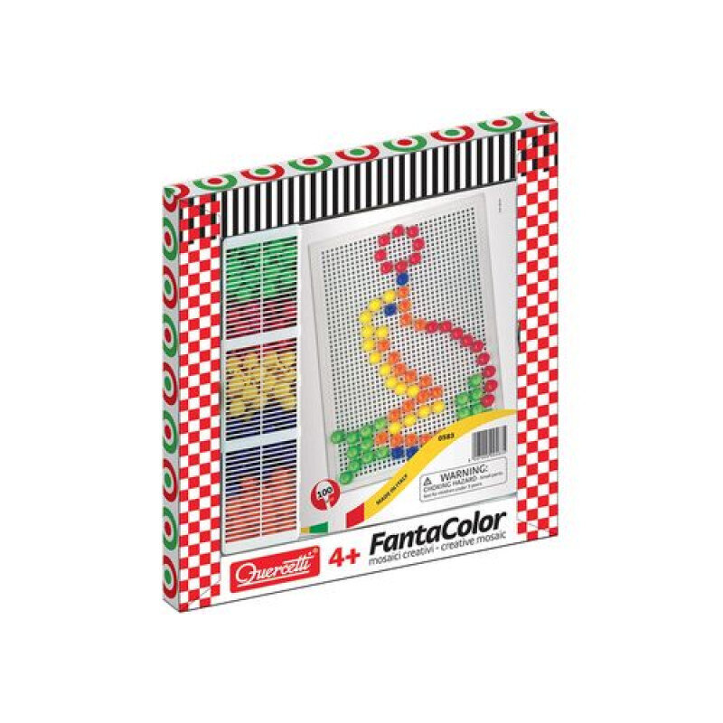 Mosaiik Quercetti "Fantacolor" 100D.15, 0583 Li hind ja info | Arendavad mänguasjad | kaup24.ee
