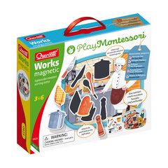 Montessori magnetpusle, Quercetti 0623 Li hind ja info | Pusled | kaup24.ee