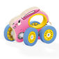 Puidust ratastega mänguasi "Rabbit" Quercetti, 0746 Li цена и информация | Imikute mänguasjad | kaup24.ee