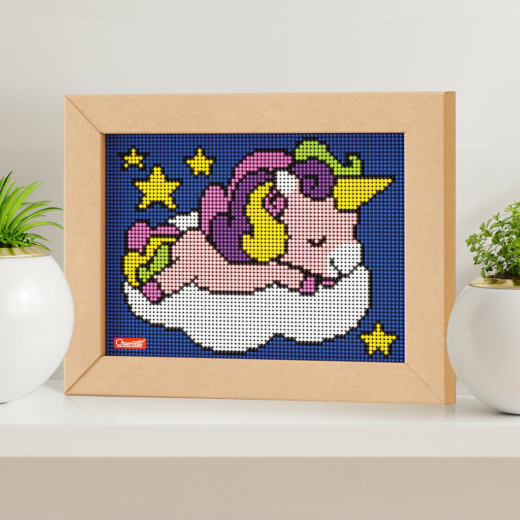 Mosaiik Quercetti Pixel Art 4 KAWAII DESIGN - UNICORNO, 0795 Li цена и информация | Arendavad mänguasjad | kaup24.ee