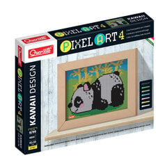 Мозаика Quercetti Pixel Art 4 KAWAII DESIGN - PANDA, 0797 Li цена и информация | Развивающие игрушки и игры | kaup24.ee