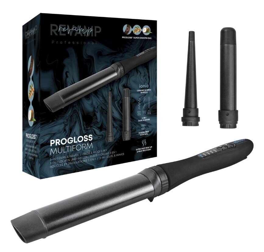 Revamp Progloss Multiform Curl & Waves 3-in-1 Hair Styler WD-1500 hind ja info | Juuksesirgendajad ja koolutajad | kaup24.ee