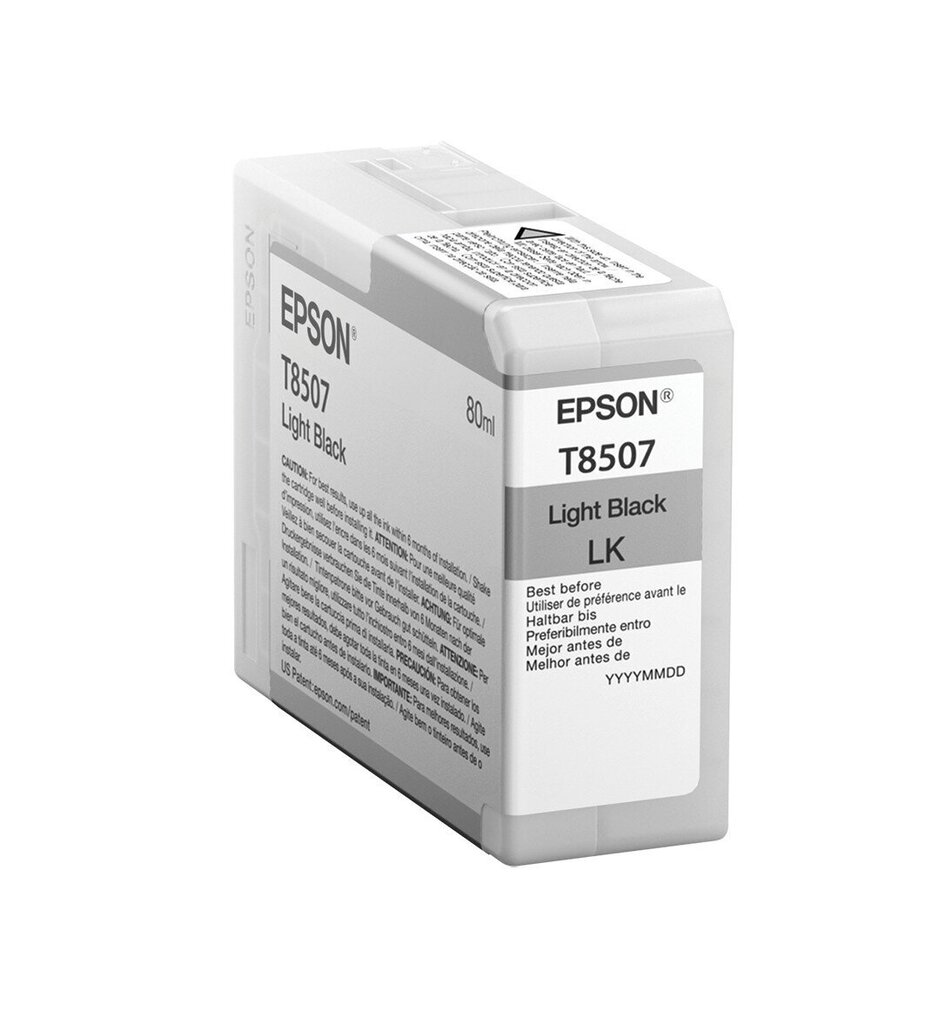 Epson Singlepack T850700 UltraChrome HD, must цена и информация | Tindiprinteri kassetid | kaup24.ee