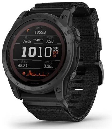 Garmin tactix® 7 Pro Ballistics Solar Black цена и информация | Nutikellad (smartwatch) | kaup24.ee