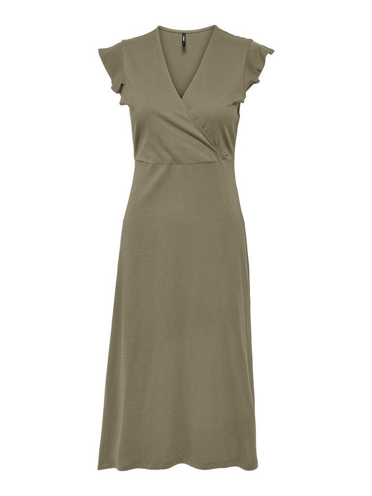 Naiste kleit Only 15257520*02, oliiv 5715224297628 hind ja info | Kleidid | kaup24.ee