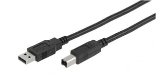 Kaabel Vivanco USB 2.0 A - USB B, 1.8 m цена и информация | Кабели и провода | kaup24.ee