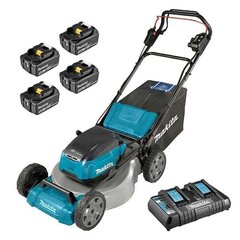 Аккумуляторная газонокосилка Makita DLM462PT4 цена и информация | Makita Садовая техника | kaup24.ee