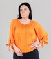 Naiste pluus Zabaione Eliana PL*01, oranž 4063942891569 hind ja info | Naiste T-särgid, topid | kaup24.ee