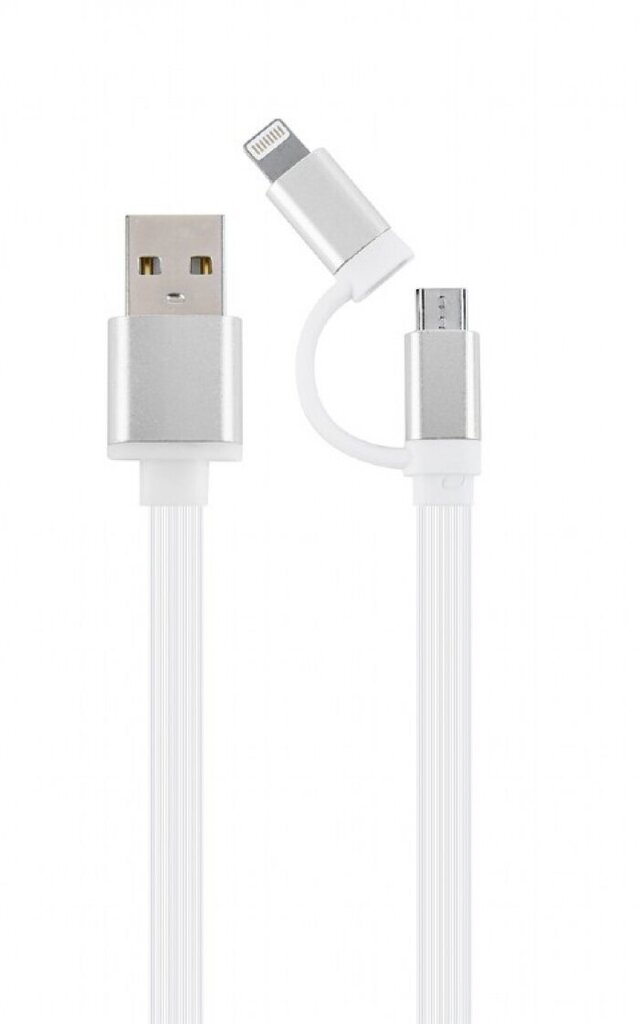 Kaabel Amberin USB - Lightning / micro USB, 1.0 m цена и информация | Kaablid ja juhtmed | kaup24.ee
