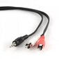 Kaabel Amberin 3.5 mm - RCA, 1.5 m цена и информация | Kaablid ja juhtmed | kaup24.ee