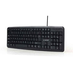 Gembird KB-U-103-PT цена и информация | Клавиатура с игровой мышью 3GO COMBODRILEW2 USB ES | kaup24.ee