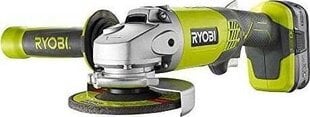 Аккумуляторная шлифовальная машина Ryobi R18AG-140S цена и информация | Шлифовальные машины | kaup24.ee