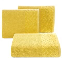 Rätik Zoe, 50x90 cm, kollane hind ja info | Rätikud, saunalinad | kaup24.ee