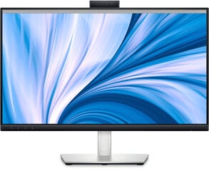 LCD Monitor|DELL|C2423H|23.8"|Business|Panel IPS|1920x1080|16:9|60Hz|Matte|5 ms|Speakers|Camera|Swivel|Pivot|Height adjustable|Tilt|Colour Black / Sil hind ja info | Dell Monitorid ja monitori kinnitused | kaup24.ee