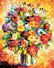 Maalid numbrite järgi "Bouquet of flowers 2" 40 x 50 G LA30 цена и информация | Живопись по номерам | kaup24.ee