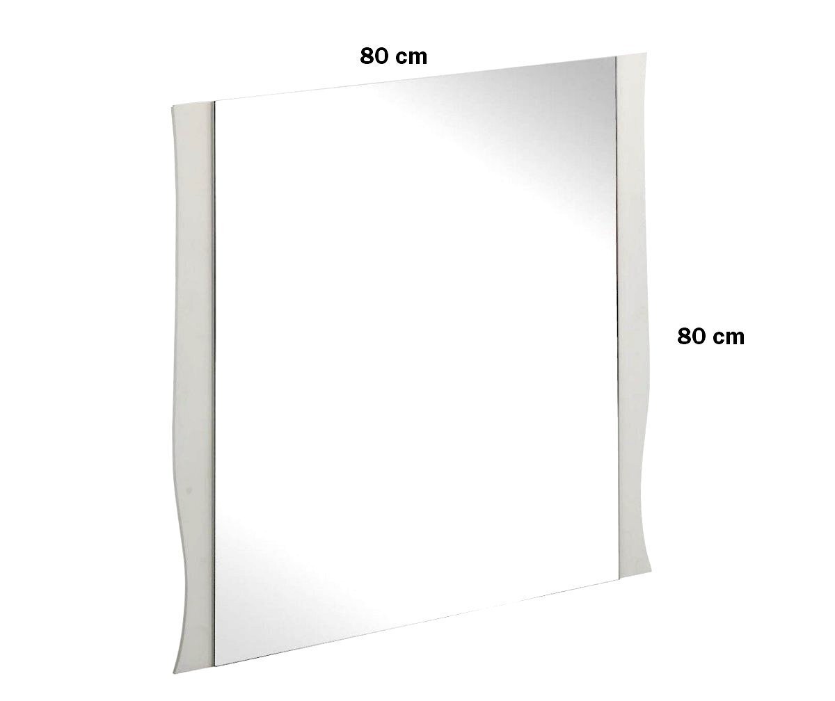 Stiliseeritud peegel puitraamis 80 cm Elisabeth hind ja info | Vannitoa peeglid | kaup24.ee