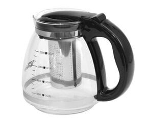 Klaasist teekann sõelaga 1,5 l цена и информация | Чайники, кофейники | kaup24.ee
