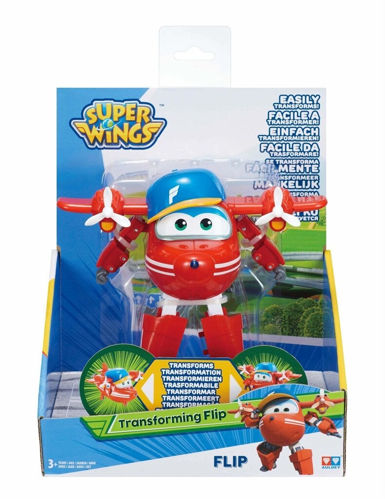 Mänguasi Super Wings SuperCharge figuuritrafod Flip, 3+ цена и информация | Poiste mänguasjad | kaup24.ee