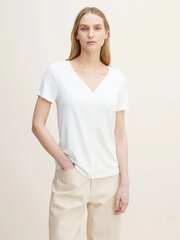 Женская футболка Tom Tailor1032204*10315, белая 4065308470784 цена и информация | Женские футболки | kaup24.ee