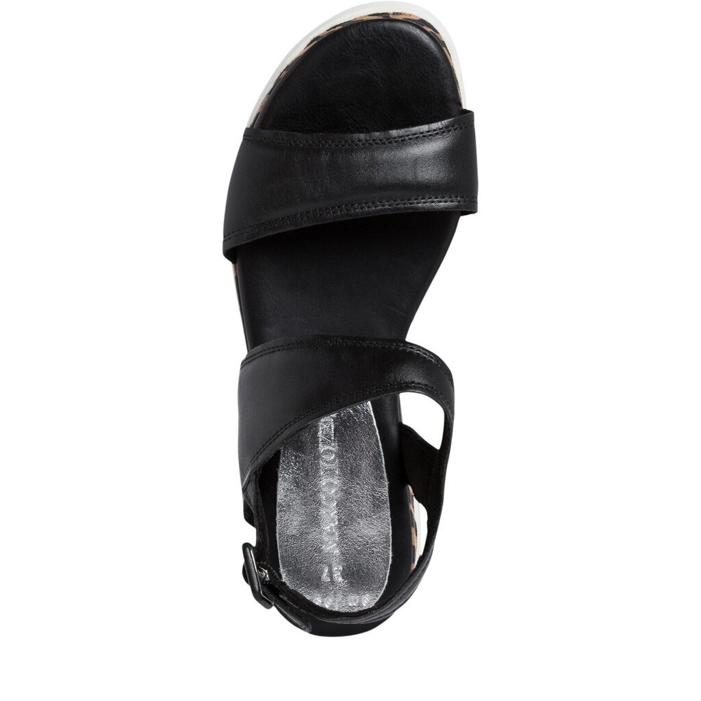 Marco Tozzi naiste sandaalid 2-28730*28, must 2-28730*01-042 цена и информация | Naiste sandaalid | kaup24.ee