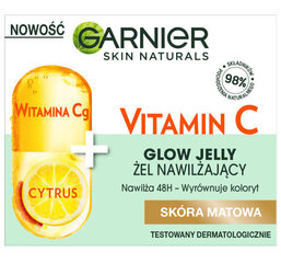 Увлажняющий гель для лица Garnier Skin Naturals Витамин С Glow, 50 мл цена и информация | Garnier Духи, косметика | kaup24.ee