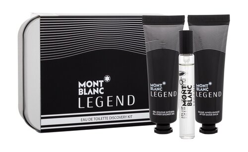 Komplekt Mont Blanc Legend meestele: parfüümvesi EDP 7,5 ml + dušigeel 30 ml + habemeajamisjärgne palsam 30 ml hind ja info | Meeste parfüümid | kaup24.ee