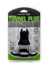 Анальная игрушка PERFECT FIT ASS TUNNEL PLUG SILICONE BLACK L цена и информация | Анальные игрушки | kaup24.ee