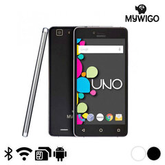 Nutitelefon 5'' MyWigo UNO: Värvus - Valge hind ja info | Telefonid | kaup24.ee