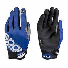 Men's Driving Gloves Sparco MECA 3 Sinine Suurus L hind ja info | Tööriided | kaup24.ee