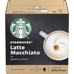 Kohvikapslid Starbucks Latte Macchiato (12 uds) цена и информация | Кофе, какао | kaup24.ee