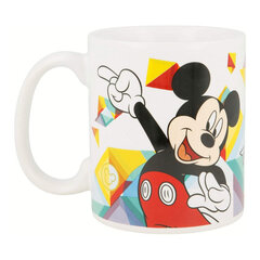 Кружка Mug Mickey Mouse Happy Smiles 325 мл (11,7 x 10 x 8,7 cм) цена и информация | Стаканы, фужеры, кувшины | kaup24.ee