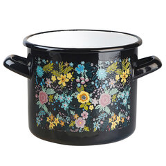 DREAM GARDEN POT 5,8L DI.22CM K 16CM MUST hind ja info | Potid ja kiirkeedupotid | kaup24.ee