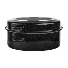 ENAMEELITUD POT 11L + KAAS 5,8L DI.42CM H20CM цена и информация | Кастрюли, скороварки | kaup24.ee