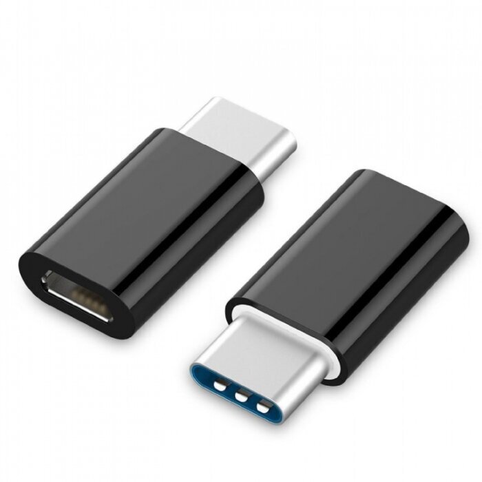 Adapter Amberin USB 2.0, USB C - Micro-USB B цена и информация | USB jagajad, adapterid | kaup24.ee