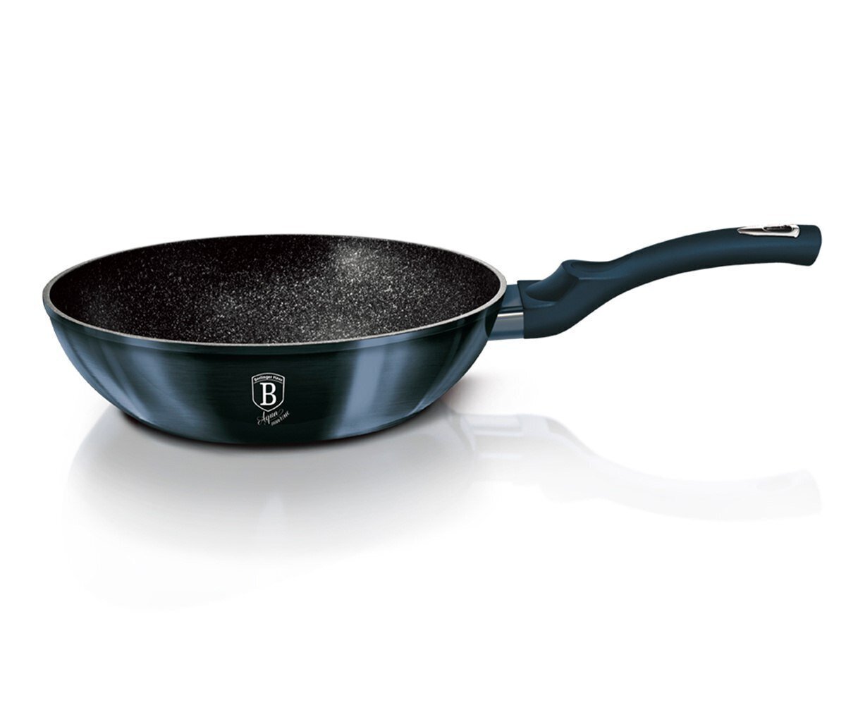 WOK GRANITOWY pann 30cm BERLINGER HAUS BH-6114 AKVAMARIIN hind ja info | Pannid | kaup24.ee