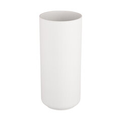 Керамическая ваза, белая, 11X11X25 см цена и информация | Вазы | kaup24.ee