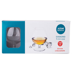 DIAMOND TASSI konjakile 240ML 6tk цена и информация | Стаканы, фужеры, кувшины | kaup24.ee