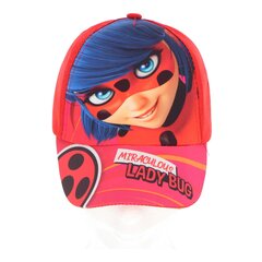Laste nokamüts Miraculous Ladybug цена и информация | Шапки, перчатки, шарфы для девочек | kaup24.ee