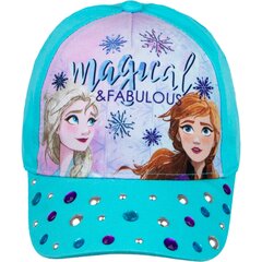 Laste nokamüts Frozen Magical цена и информация | Шапки, перчатки, шарфы для девочек | kaup24.ee